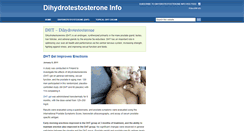 Desktop Screenshot of dihydrotestosterone.info